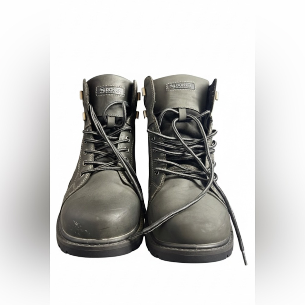 Donner Black Men's Lace-Up Mountain Boots